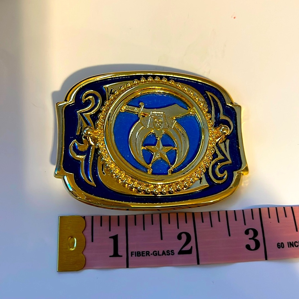 Masonic/Shrine Belt Buckle